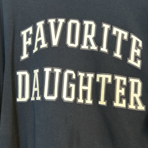 Favorite Daughter Blue Crew Neck Sweatshirt - Picture 2 of 9